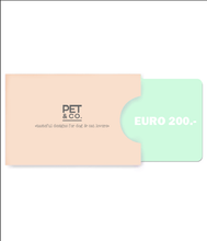 Laden Sie das Bild in den Galerie-Viewer, Gift Card Euro 200
