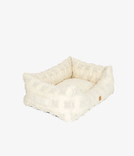 Load image into Gallery viewer, Creme dog bed - kingston flowers
