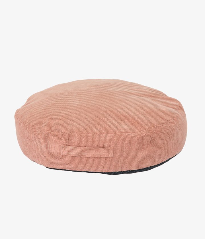 Dusky Pink dog pouf